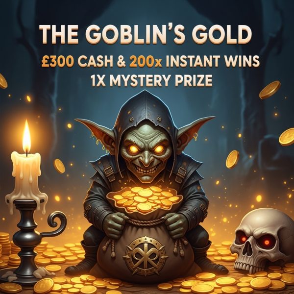 THE GOBLIN'S GOLD £300 & 200 Instant Wins & MYSTERY INSTANT WIN💰🪙🧟‍♂️