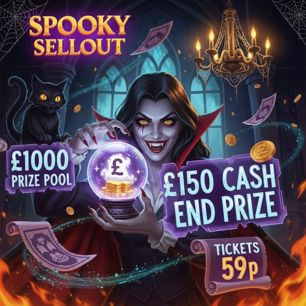🧟 The £1000 Spooky Sellout | £150 Cash End Prize 💰 | £1000 Total Prize Pool! 👻