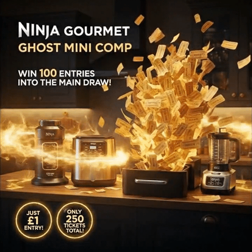 Win 100 Tickets in the Ninja Gourmet Ghost comp!